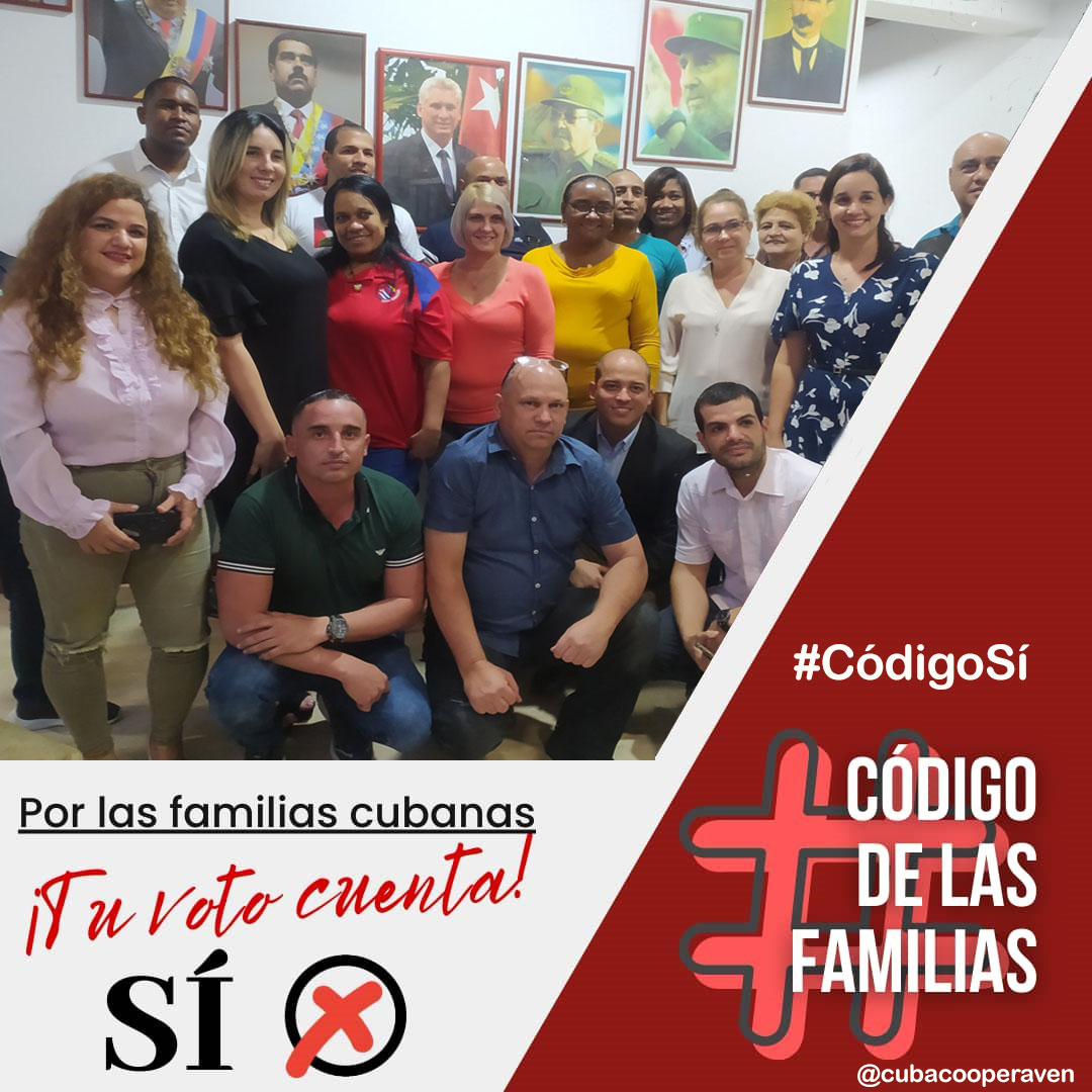 No se trata de quitar derechos a unas familias para conceder a otras: se trata de proporcionar derechos a todas.🇨🇺

#CubaPorLaVida 🇨🇺 #CódigoSí 🇨🇺 #Cuba 🇨🇺 #CódigoDeLasFamilias 

 <a href="/cubacooperaven/">Brigada Médica Cubana en Venezuela</a> <a href="/CubaMINREX/">Cancillería de Cuba</a> <a href="/leticiadeCuba/">Leticia Martínez</a> <a href="/yosvanis3000/">Yosvanis Cruz Carballosa</a>