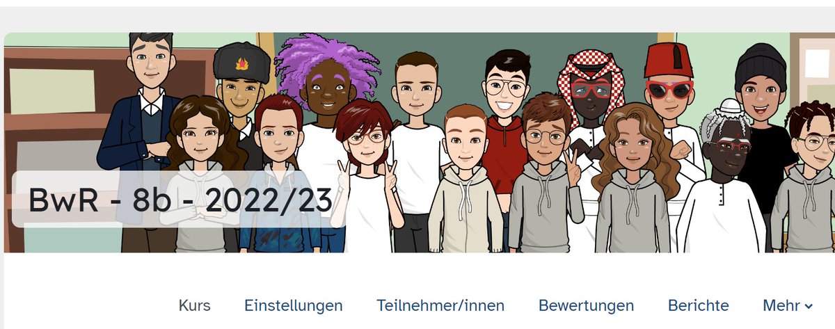 floriandagner's tweet photo. Das #Pixton -Format  "Google Classroom Banner" passt übrigens auch gut als #mebis-Kursbild (Anzeigeformat unter den #mebis Kurseinstellungen auf "oben" stellen) https://t.co/ugu0oJ5u03