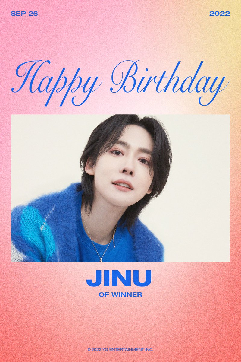 [JINU] HAPPY BIRTHDAY🐰

#WINNER #위너 #JINU #김진우 #HAPPYBIRTHDAY #20220926 #YG