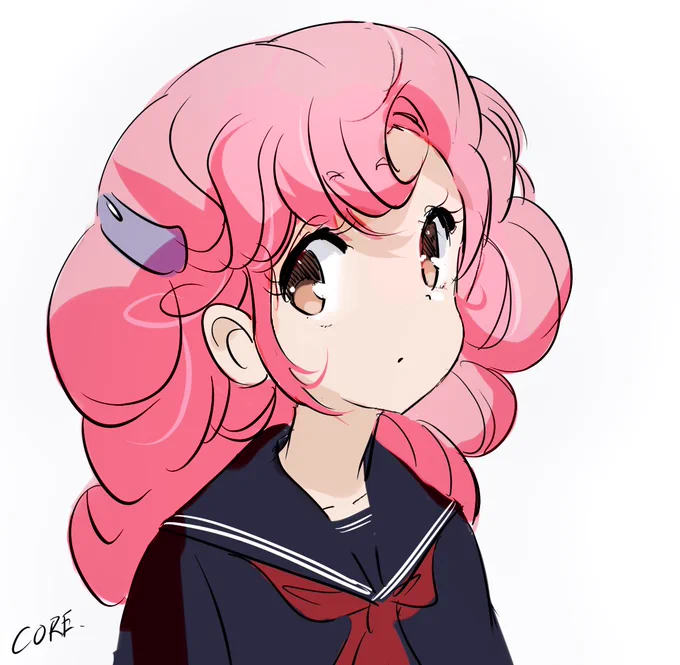 ランちゃんも描いてみる 