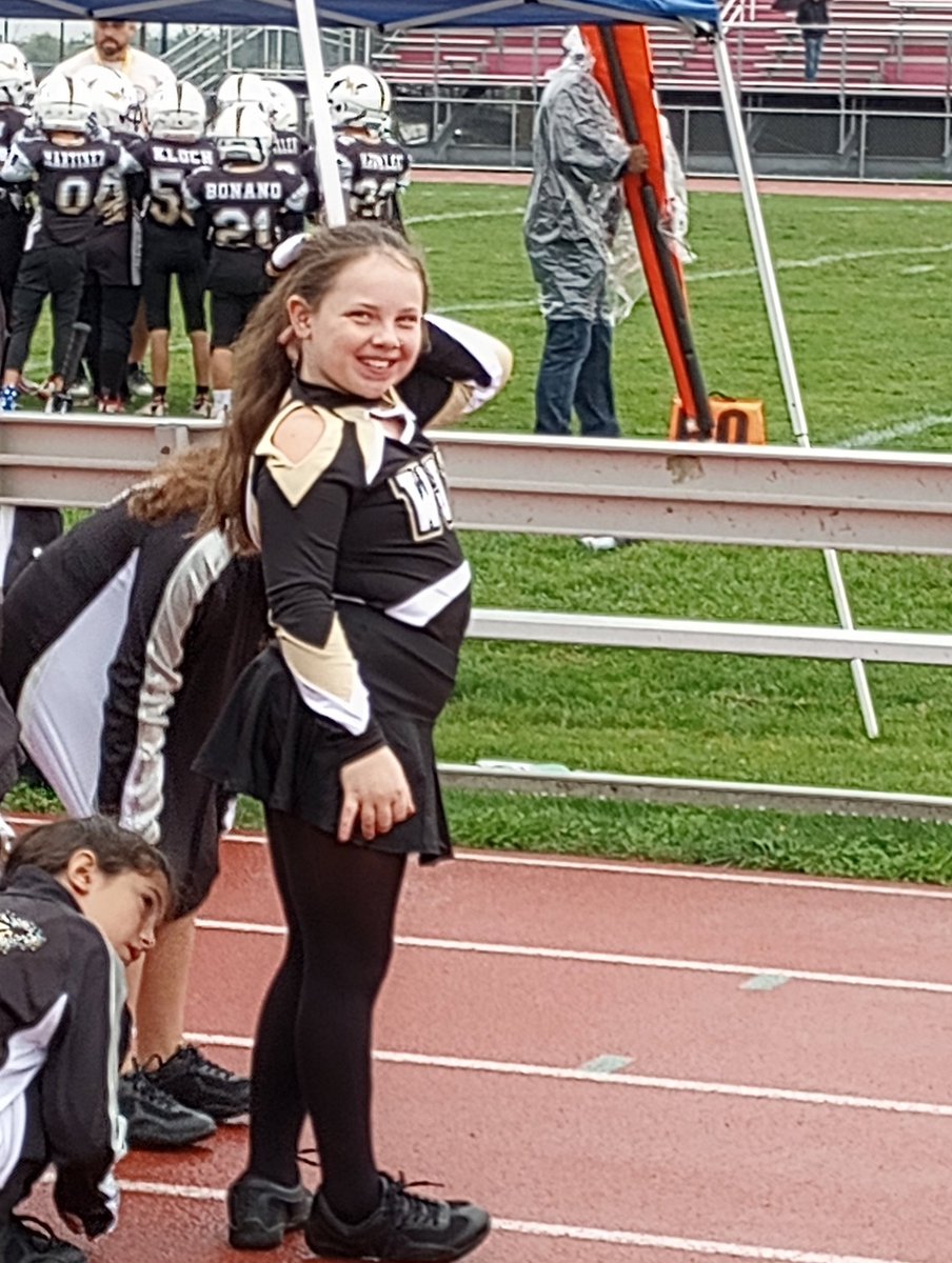 A little football in the rain! Go Army!💛🖤🤍