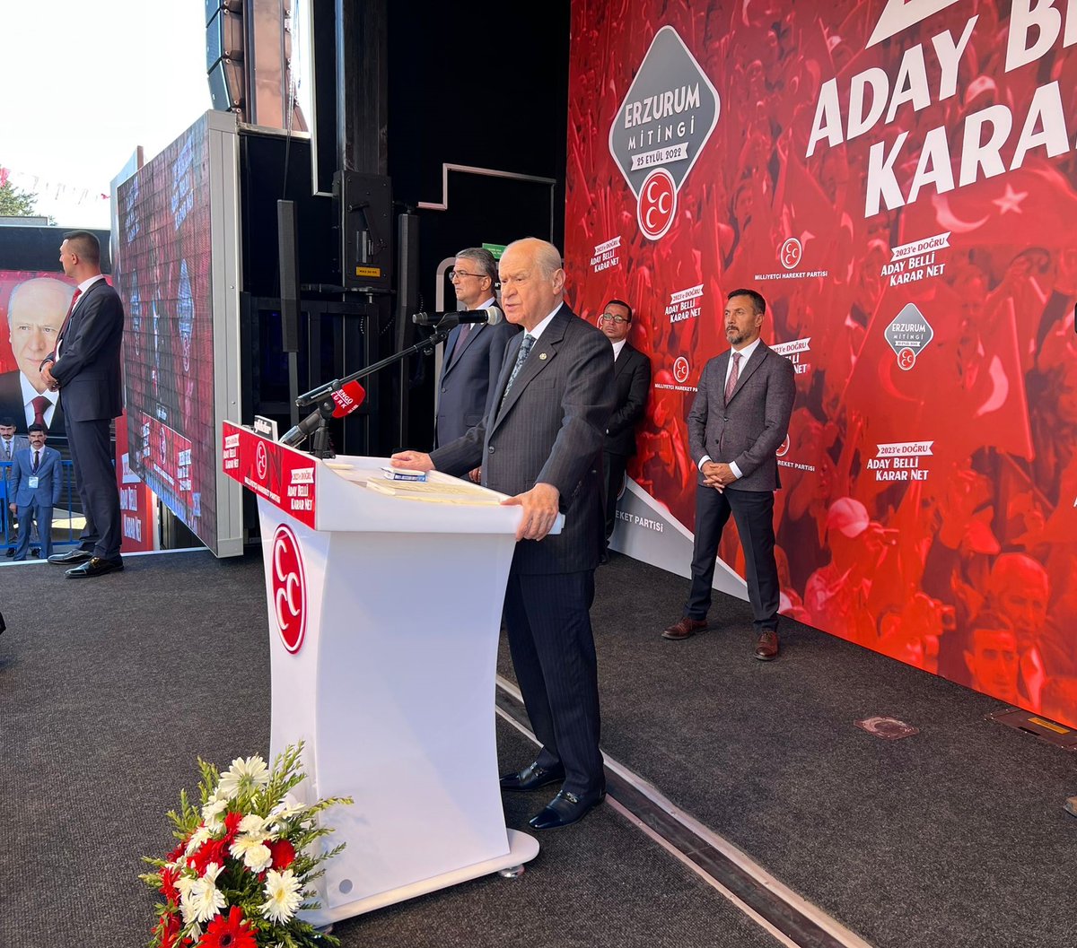 Genel Başkanımız Sayın Devlet BAHÇELİ, “2023’e Doğru: Aday Belli, Karar Net” Erzurum Mitingi'nde Vatandaşlarımıza Hitap Etti.