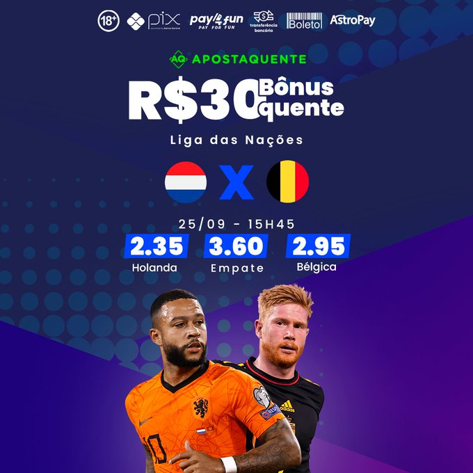 A pos ta quentinho, que hoje tem campeonato! 😜🔥 Que tal come&ccedil;ar esse doming&atilde;o sentido o calor? Holanda<a href="/tag/apostaquente"class="tags"><span>#apostaquente</span></a>