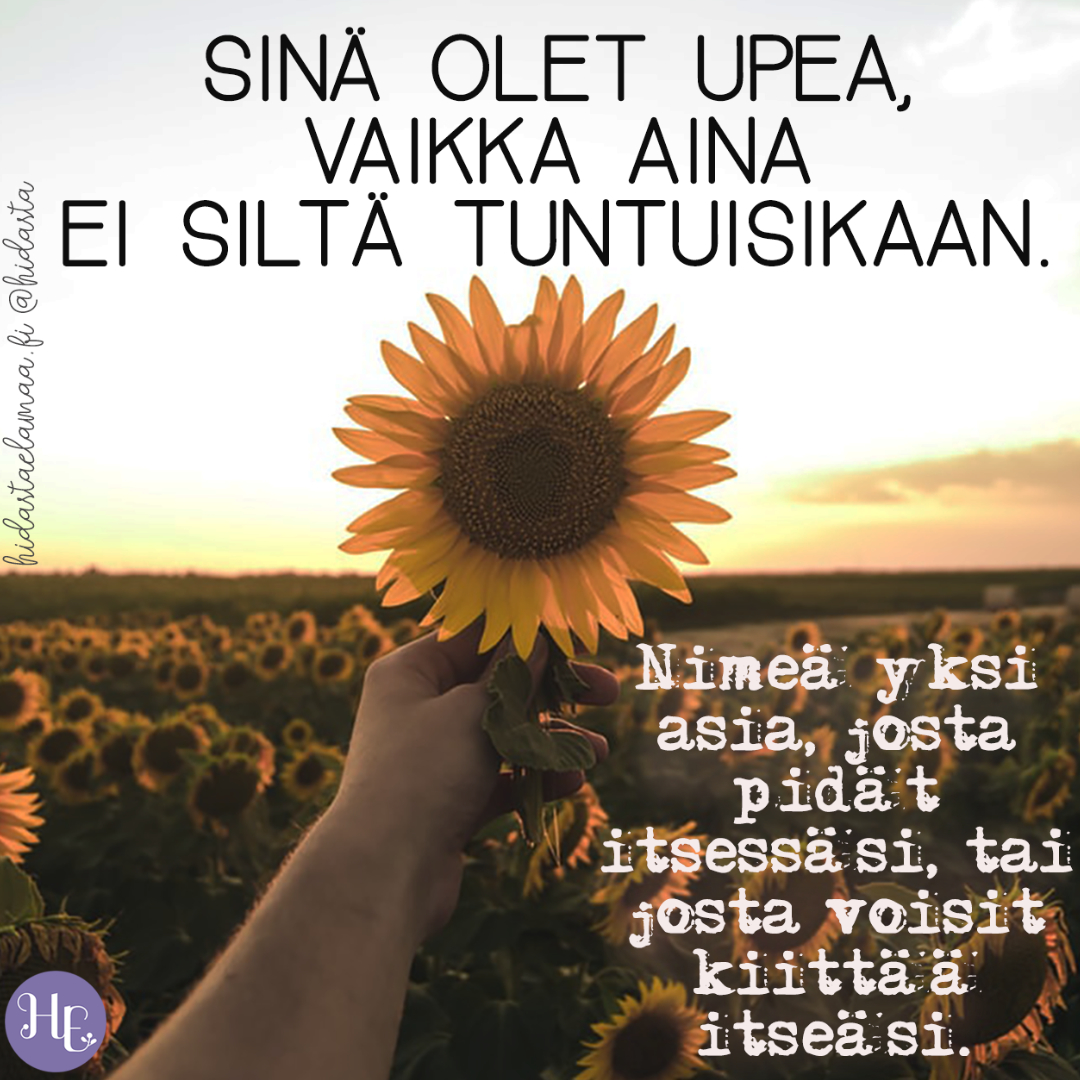 Minkä asian sinä nimeät?🧡

#hidastaelämää #ihmisyys #oletupea