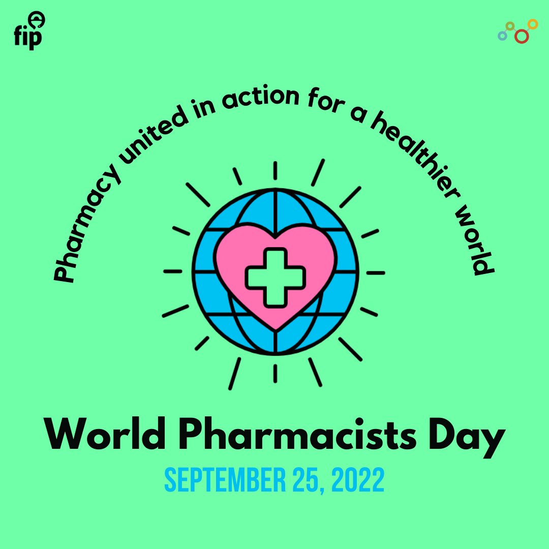 Happy World Pharmacists Day! #Pharmacists, #PharmaceuticalScientists &amp; #PharmacyEducators are making a positive impact on health around the world.

#WPD2022 #futurepharmacist #pharmacystudent #pharma