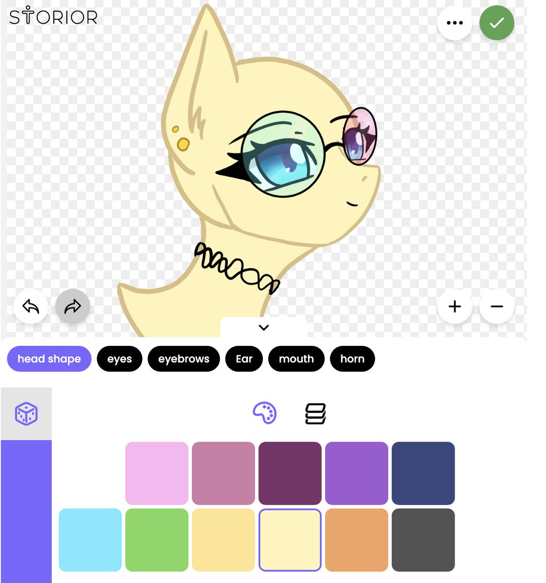Pony character creator is here 🐴❤️
Play now at storior.com/creators/143
Art drawn by @FoxyMarceline 
.
Create your #characterart #OC at storior.com An online character creator website made for #ttrpgfamily #TTRPGs #characterdesign