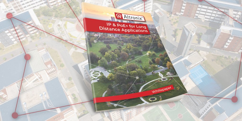 AltronixCorp's tweet image. Read our FREE whitepaper “IP &amp;amp; #PoE+ for Long Distance Applications,” and learn how to effectively and efficiently deploy surveillance and security systems with large-bandwidth requirements in large venues. Just click here:
#WireConnection #Ethernet

hubs.la/Q01mZr7x0