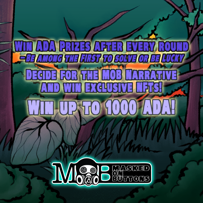 MaskedOnButtons's tweet photo. 🚨 ATTN Residents of MOB City! 🚨

We invite YOU to join the 1-Year Stitched Together Hunt in our server. 🪡

🎖️Win $ADA, NFTs and be rewarded up to 1000 ADA. 

JOIN THE HUNT! See full mechanics: https://t.co/cVOis7AgXA

#NFT #CNFT #Cardano #CardanoNFT #Giveaway https://t.co/VkWH3BZVtm