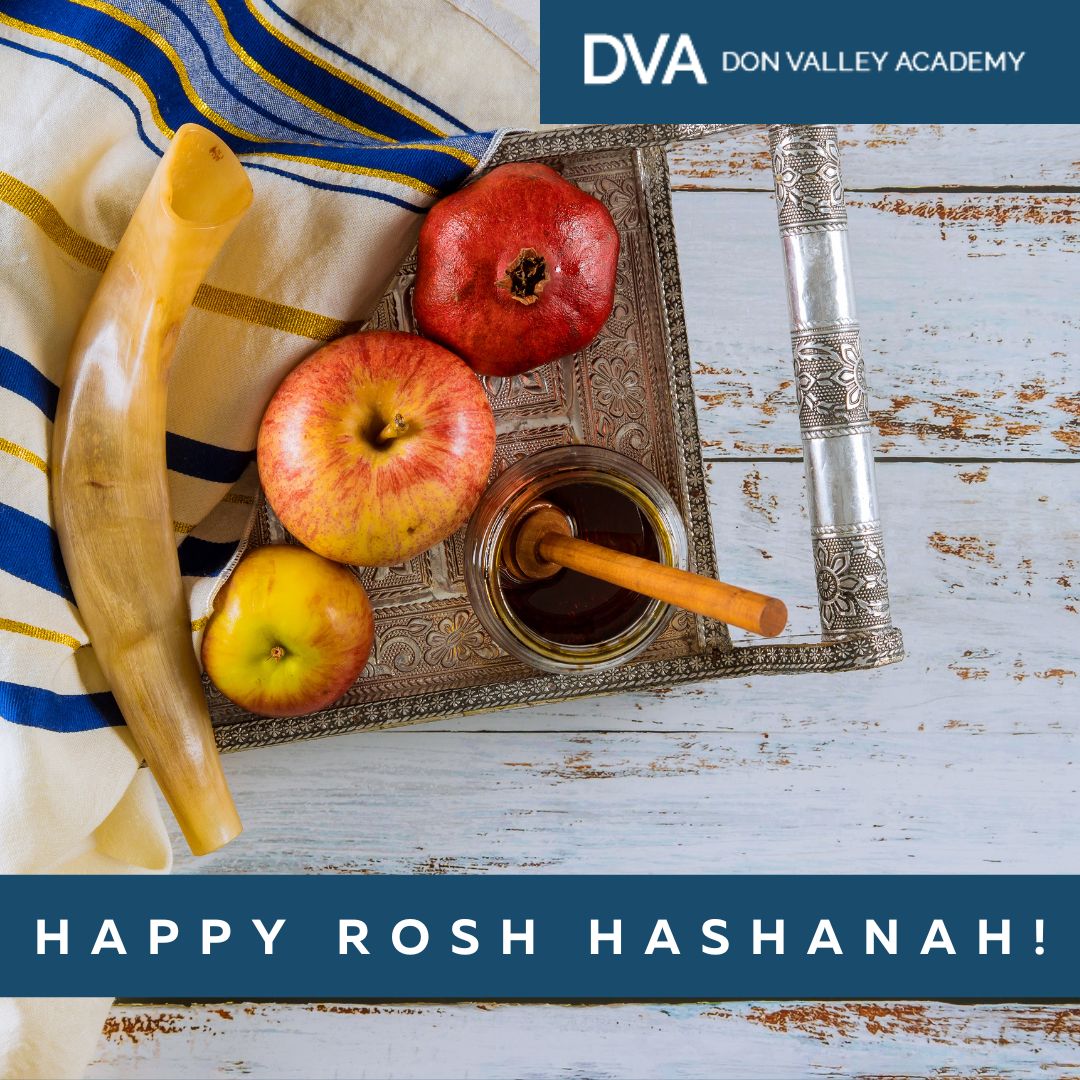 DVAhighschool's tweet photo. Happy #RoshHashanah to our students and their families. 
Have a joyous celebration! https://t.co/V5EK73OLfC
