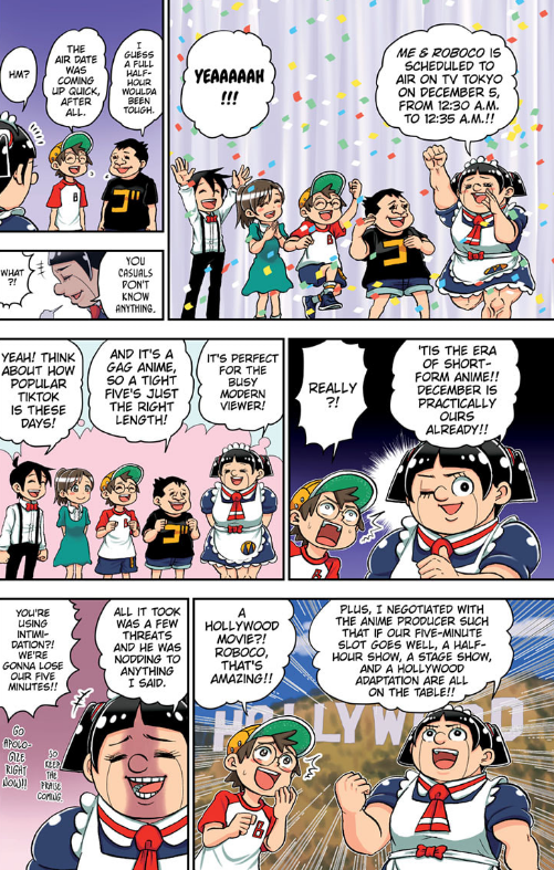 Ramin_Akira's tweet photo. Me & Roboco Kapitel 106 COLOR PAGEs!!!
https://t.co/62nIpBgWK3
#BokuToRoboko #僕とロボコ #RobocoWithMe #MeAndRoboco https://t.co/kXW6KuwBUB