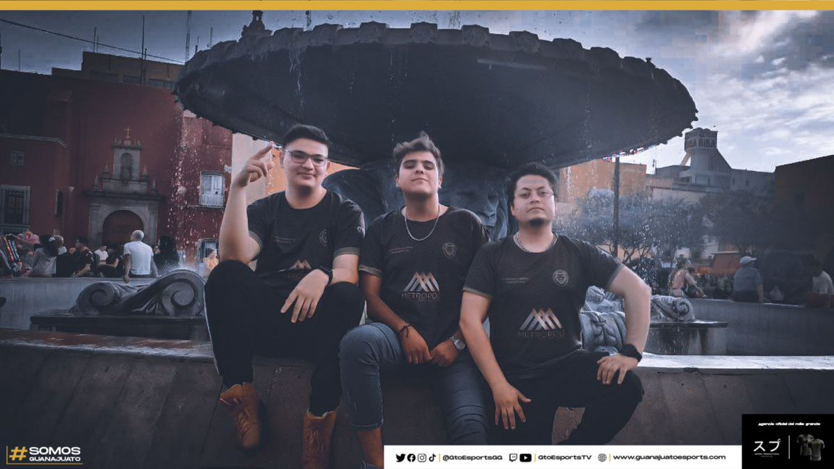 Pasión por lo que hacemos, unión de equipo, es lo que nos representa a la manada del GTO. 🦁🖤💛

¡PURO GUANAJUATO ESPORTS! ⬛🟨

#SomosGuanajuato