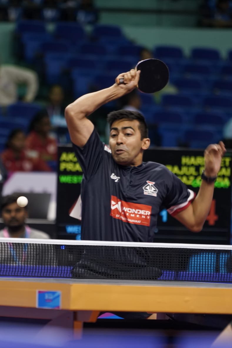 Men's Singles 🥇
Men's Doubles 🥉
Men's Team 🥇
A dream come true for me, to play #NationalGames in front of my home crowd and win. 😊
I am proud of my wife, Krittwika Sinha Roy, who clinched Mixed Doubles 🥇
Up next 👉 World Championships at 🇨🇳✈️
#harmeetdesai