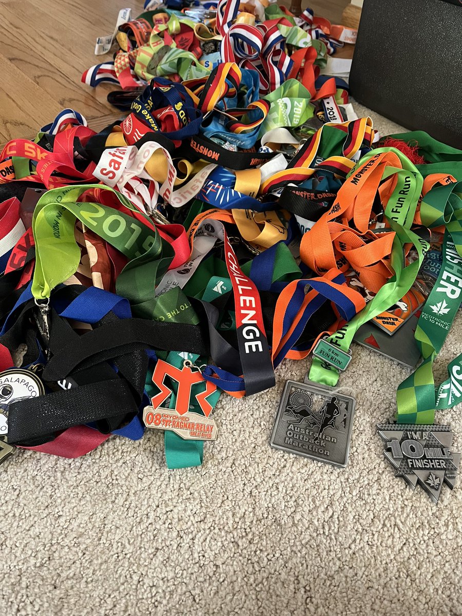 Diane Rucker (@perky_r) on Twitter photo Thinking ahead to next weekend, and <a href="/tcmarathon/">Twin Cities In Motion</a> (doing the Loony) - what do other #runner families do with all of the finisher medals? #fitness our drawer overfloweth… Thinking ahead to next weekend, and <a href="/tcmarathon/">Twin Cities In Motion</a> (doing the Loony) - what do other #runner families do with all of the finisher medals? #fitness our drawer overfloweth…