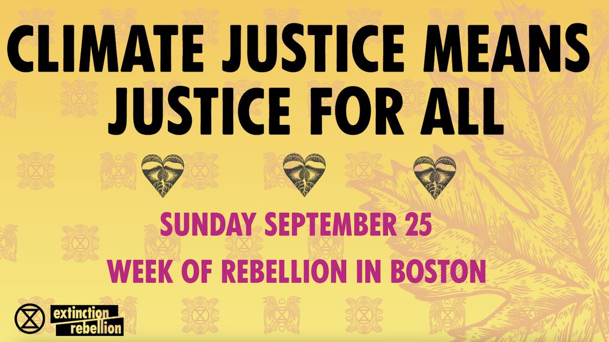 conradorganizes's tweet photo. It’s the last day of @XRBoston @XRYouthBoston’s “Week of Rebellion”, &amp; we’re rallying in #Boston Common at 12 to demand #Climate Justice Now &amp; a livable THRIVABLE future for all. Join @DSABoston @SBWorkersUnited @masspeaceaction @DrJillStein &amp; more as we build solidarity &amp; power! https://t.co/pW41vW3Atu