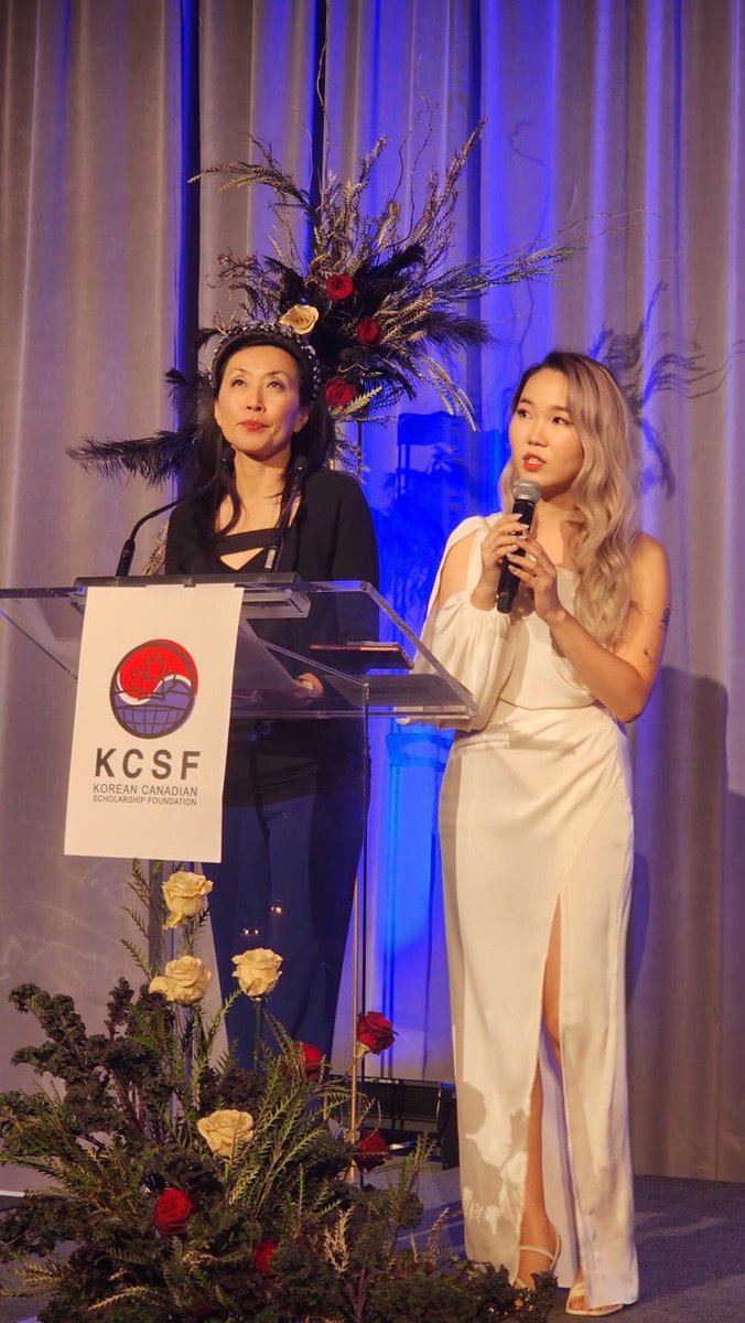 JeeYunTV's tweet photo. An honour to co-emcee the 2022 @KCSFofficial Gala. Also congratulations to outgoing chair on 10 amazing years & welcome new chair. #KCSF helps #students achieve dreams through scholarships, #mentorship, leadership & networking. Bravo to this year’s #scholarship recipients #gala https://t.co/Lmvs85jvtN