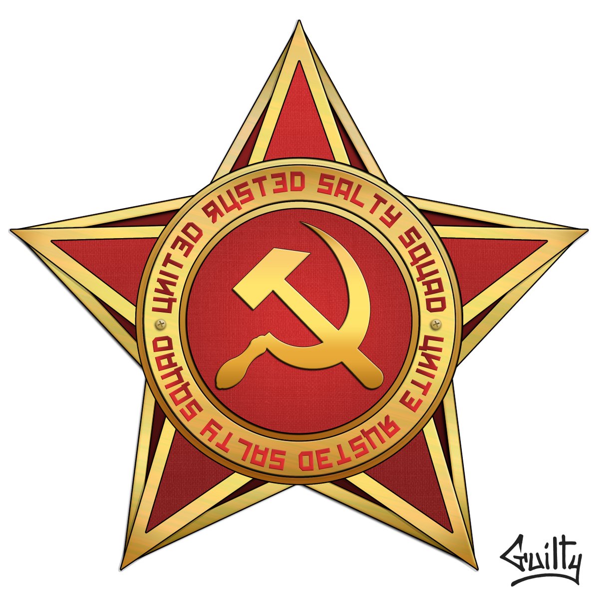 [FR]Logo pour l'équipe "URSS" (2020)
[EN]Logo for team "URSS" (2020)