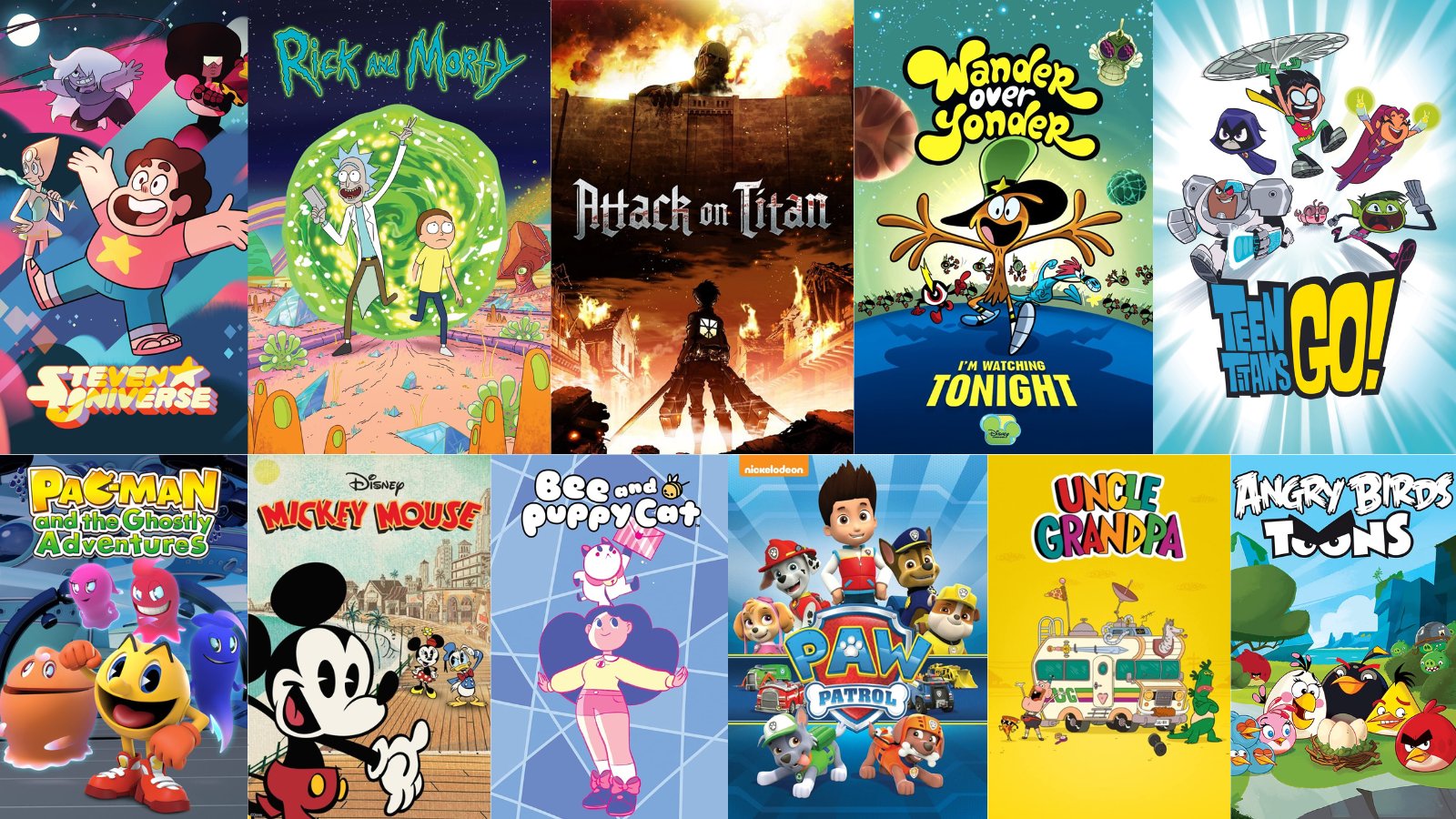 Top 2024 10 cartoons