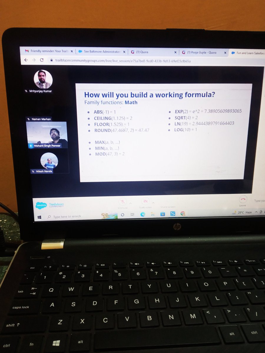 Mrityunjaymjay's tweet image. Great Session Going on by @LK_Sf_Devs. Fun and Learn. Amazing speaker @NishantForce. Learning lot from this session.