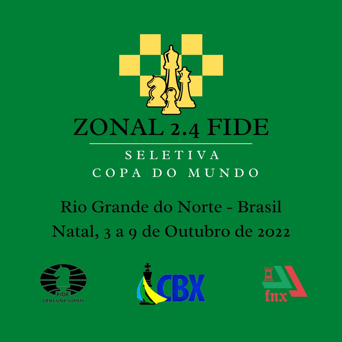 Confederação Brasileira de Xadrez - CBX - Sucesso total Brasileiro do  brasileiro Bullet - 367 participantes !! Na inauguração da parceria com o  Chess.com a Confederação Brasileira de Xadrez lançou o Campeonato