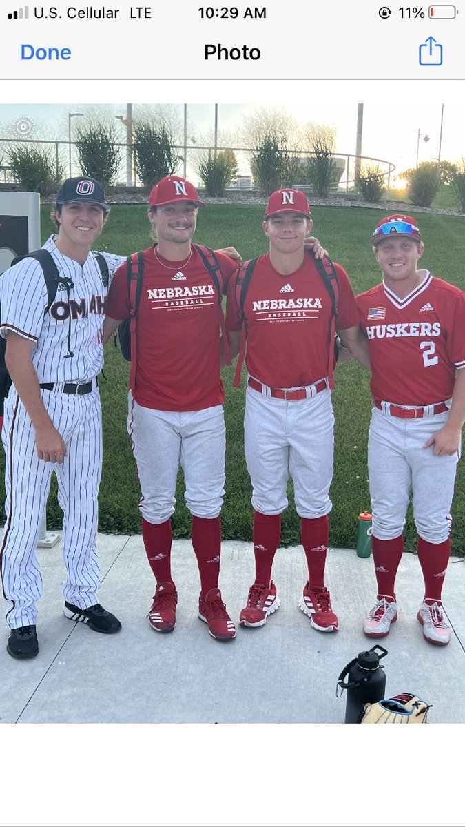 From left: Four great Islander Baseball players:
Rans Sanders, Cole Evans, Shay Schanaman, Casey Burnham.