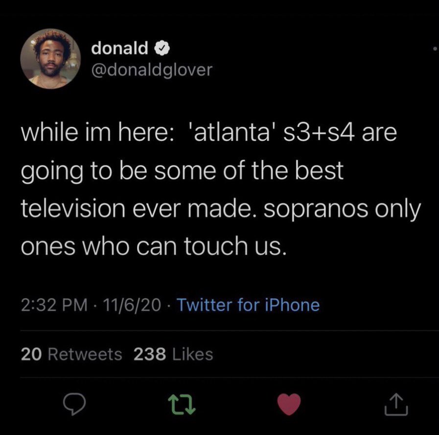 Happy birthday to Donald Glover s god complex  one of the most talented people in the entertainment industry 