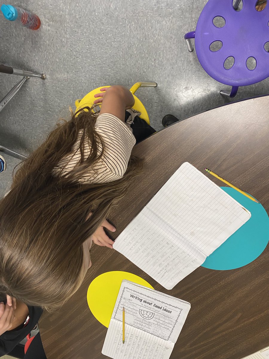 MrsSassoon's tweet photo. Raising our level of writing by zooming in on special places! Students were so excited to share their small moments! @HowellTwpRamtwn @kwitt25 https://t.co/M08cLXdprw