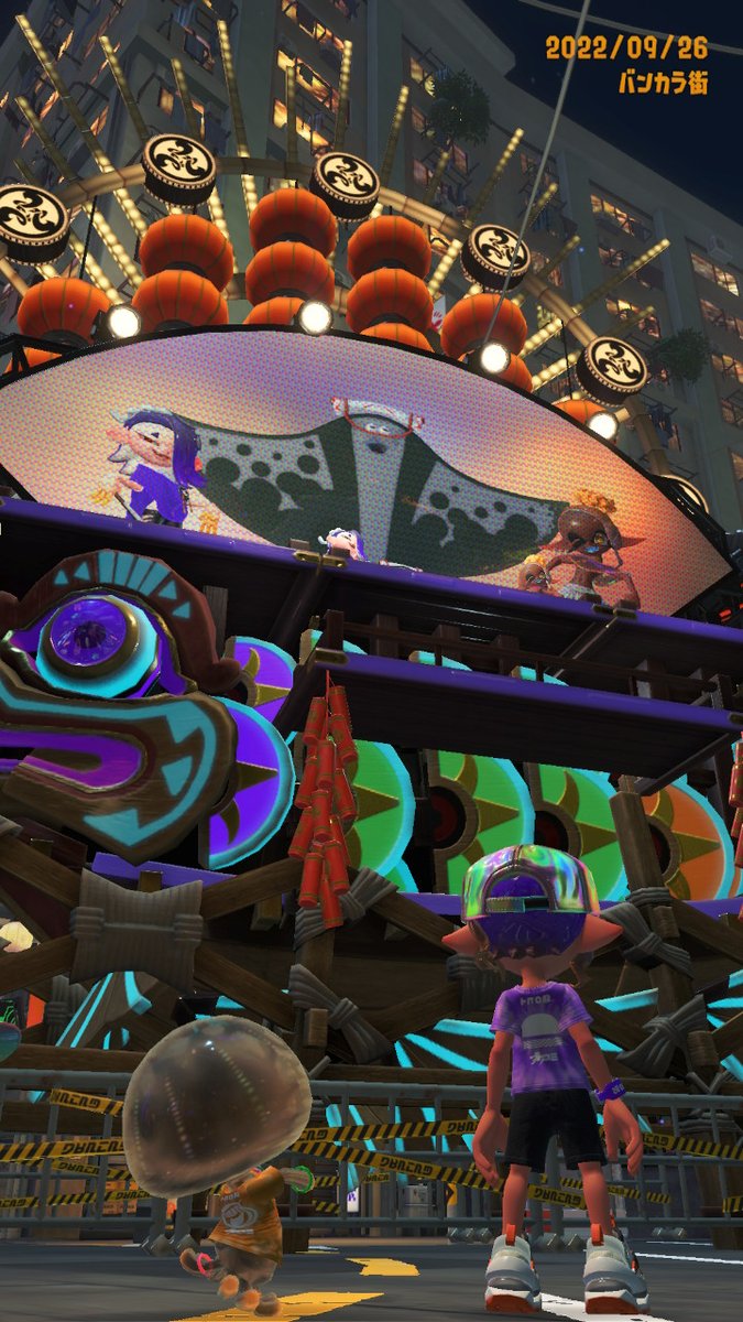 Ch_Takuto's tweet photo. フェス楽しかった～～
 #スプラトゥーン3 #Splatoon3 #NintendoSwitch https://t.co/tL5L8godvK