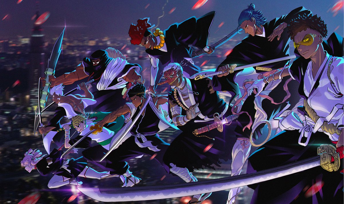 kurovibes's tweet photo. "Rolling Stars" 

#BLEACH https://t.co/09f4epCYhL