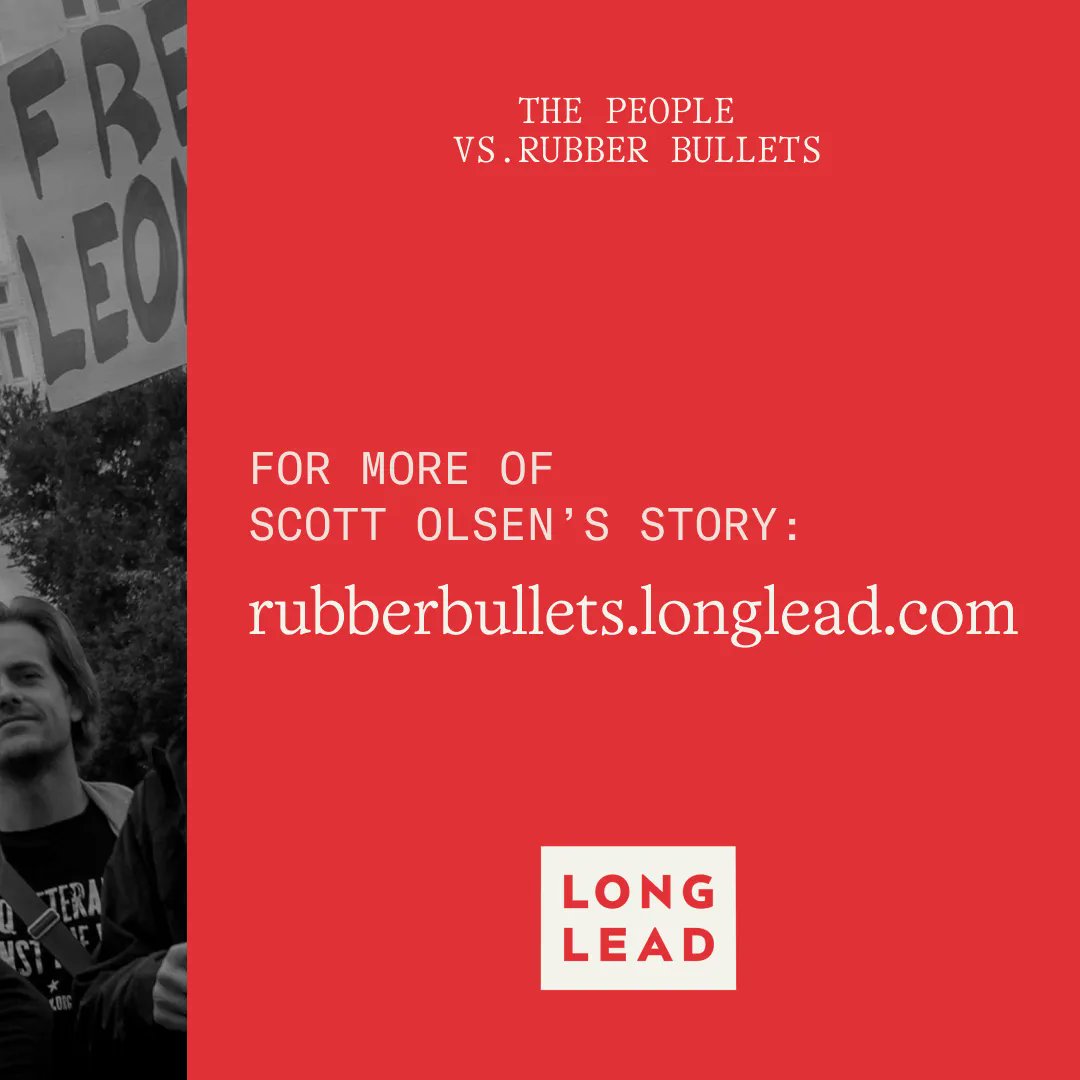 11 years ago Scott Olsen's skull was crushed by a bean-bag round. His traumatic brain injury launched a call to ban less-lethal munitions. 

In 2020 he watched in horror as other protesters experienced similar—and worse—wounds.

Why has nothing changed? buff.ly/3S7inBP