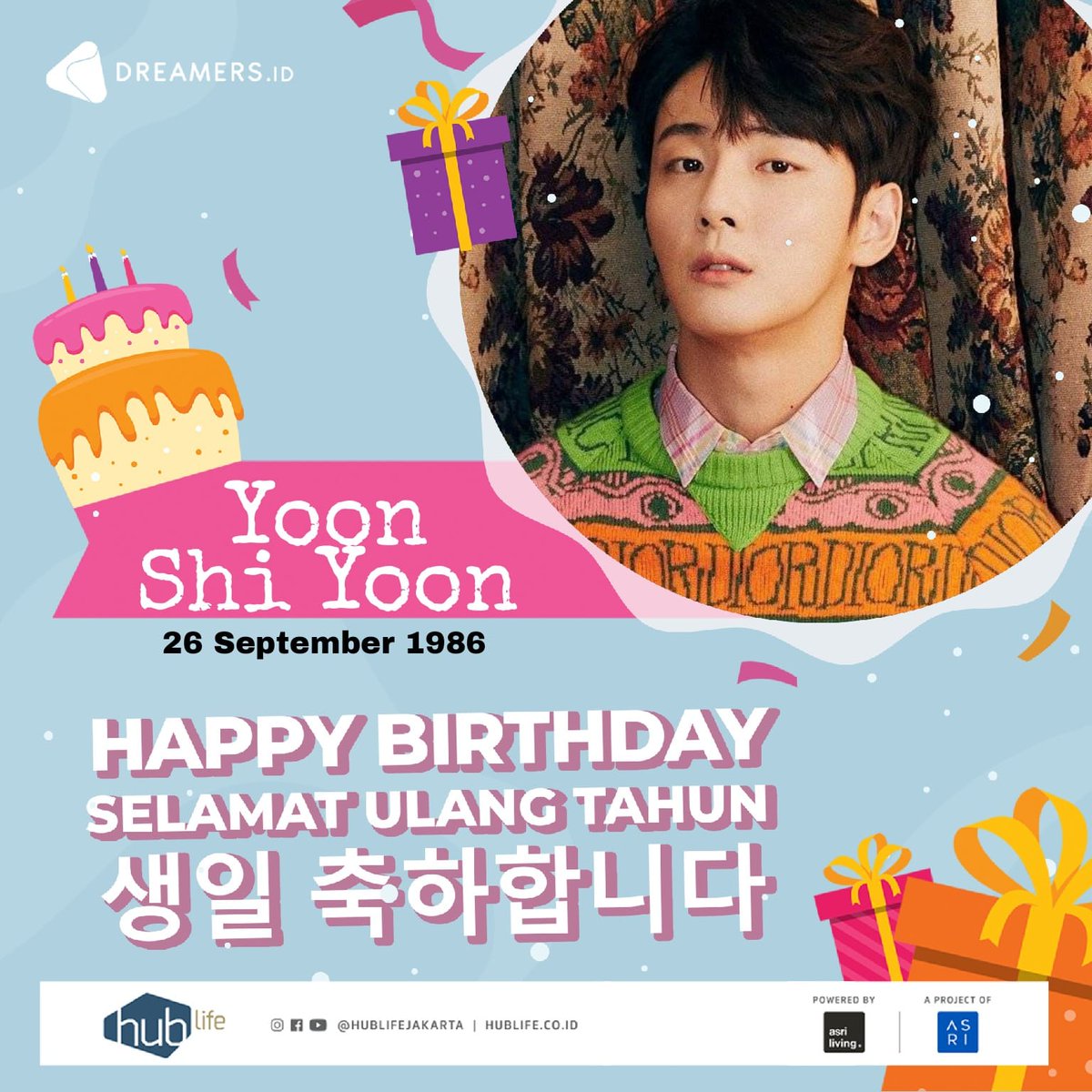 Happy Birthday Yoon Si Yoon! 🎂🥳💗

May your special day be blessed with all the good vibes you spread out into the world!

#YoonSiYoon #윤시윤
#HappyBirthdayYoonShiYoon
#HappySiyoonDay