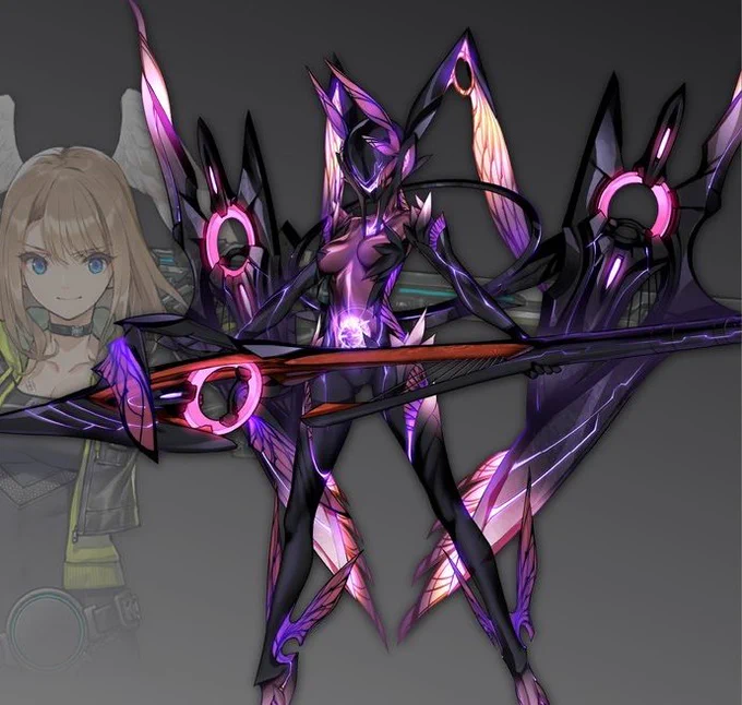 chapter 3 talkWhat I noticed about Taion's ouroboros are feathers. He fused after reaching for Eunie's feather. I think this is a direct reference. Eunie's ouroboros has wings but no feathers. This might be a reach, but maybe these paper-thin insect type wings reference mondo 