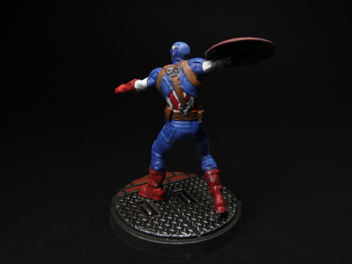elotheror's tweet photo. New fella joining the on-going Avengers Team from Crisis Protocol, he definitely can pose like this all day.

#marvelcrisisprotocol #minipainting #paintingminiatures #atomicmassgames #captainamerica #miniaturepainting https://t.co/9FgmO9SdjV