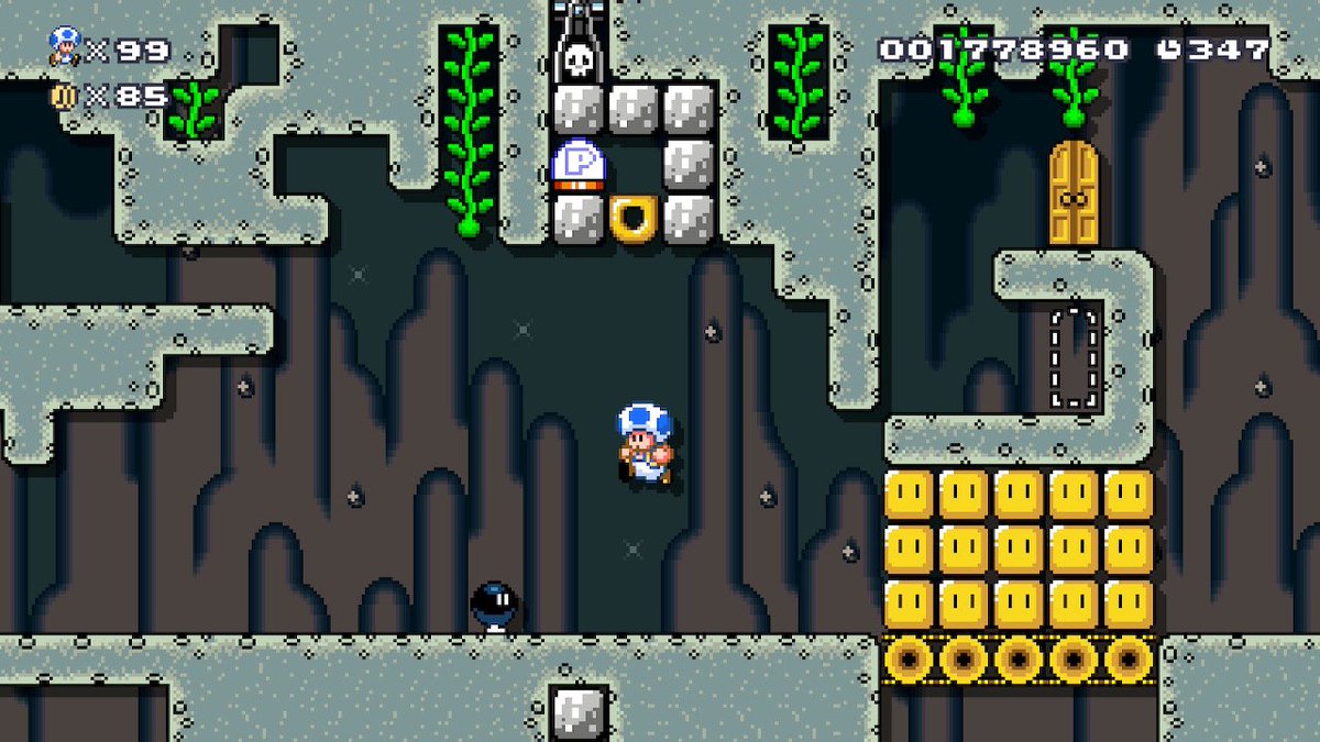 MetroidMike64's tweet photo. This Super World features 40 full courses spread across 8 worlds. 24 courses from Super Mario World, 14 from SMB3 and 2 courses from SMB. There are no courses from NSMBU or SM3DW, only the classics. So if NES/SNES 2D Mario is your jam, this game is for you. https://t.co/y1hFPXhRW5