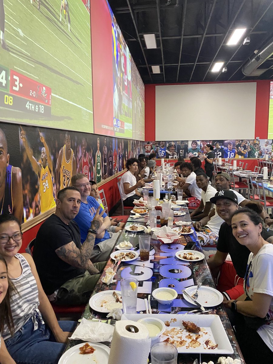 coachDThomas84's tweet photo. Red Rock Academy Sunday get together. Football, fellowship, and good food. It’s not just about basketball over here. https://t.co/A4vx34yhOM
