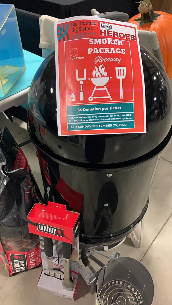 Congratulations to Nicole Polito - winner of the Webber Smoker Package! 
Sponsored by Rona Lindsay.