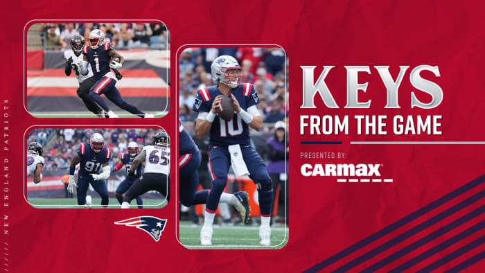 PATRIOTSdotCOM's tweet photo. 6 key takeaways from the Patriots loss to the Ravens https://t.co/DEO0yPMcis via @MikeDussault19 #BALvsNE https://t.co/CM34dTHXyq