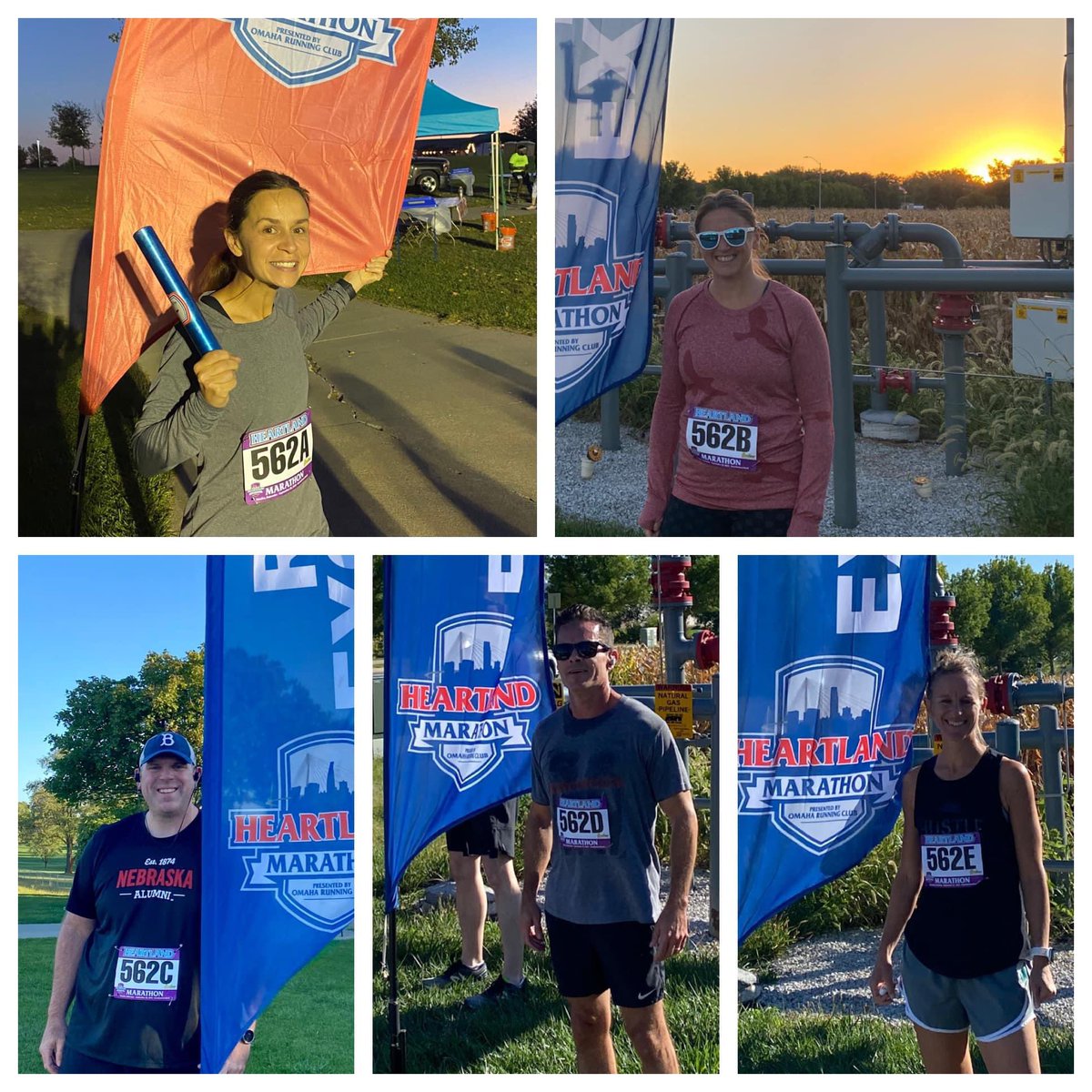 CoachMJensenCHS's tweet photo. @momarchs Coaches getting it done at the Heartland Marathon Relay! https://t.co/gioF8bU13z
