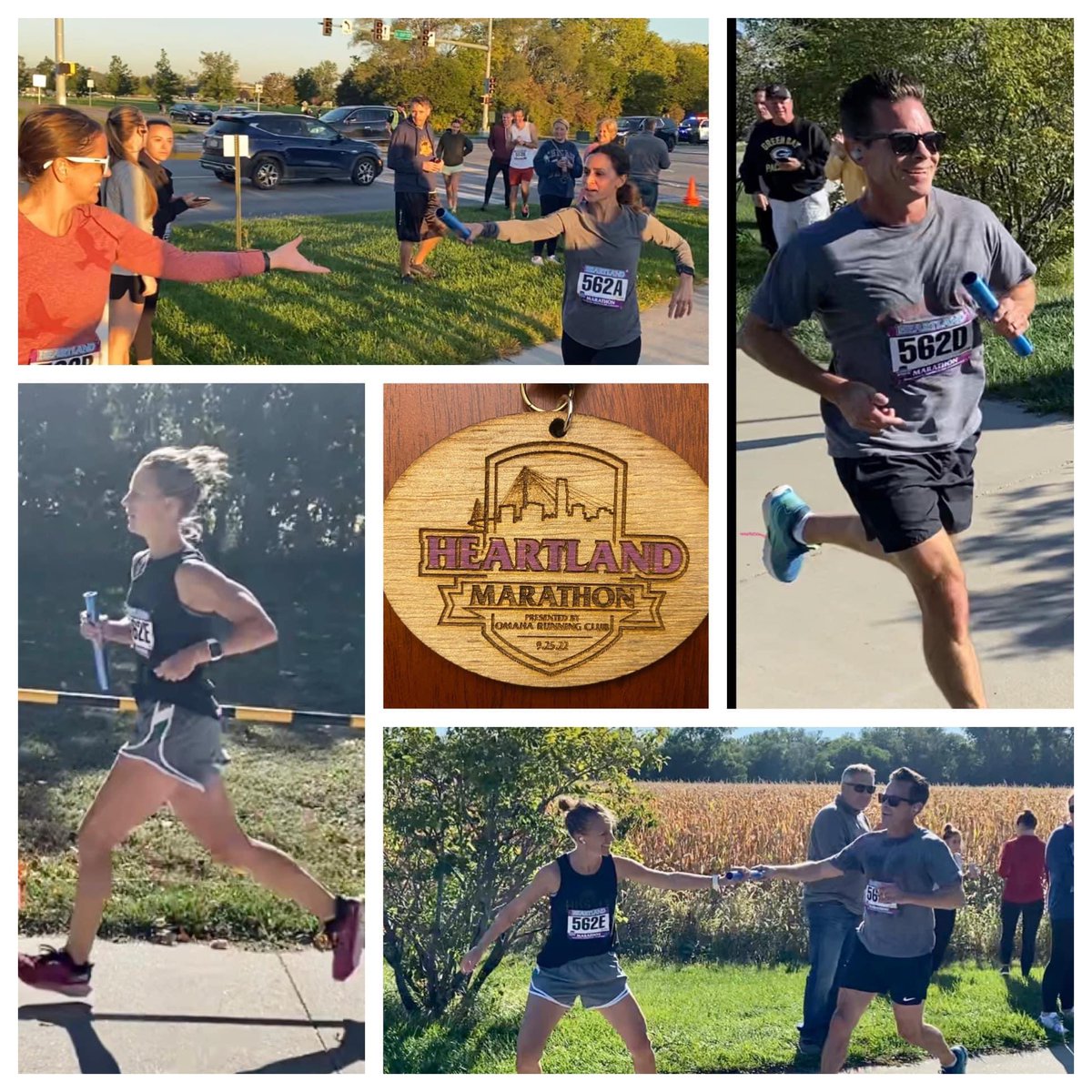 CoachMJensenCHS's tweet photo. @momarchs Coaches getting it done at the Heartland Marathon Relay! https://t.co/gioF8bU13z