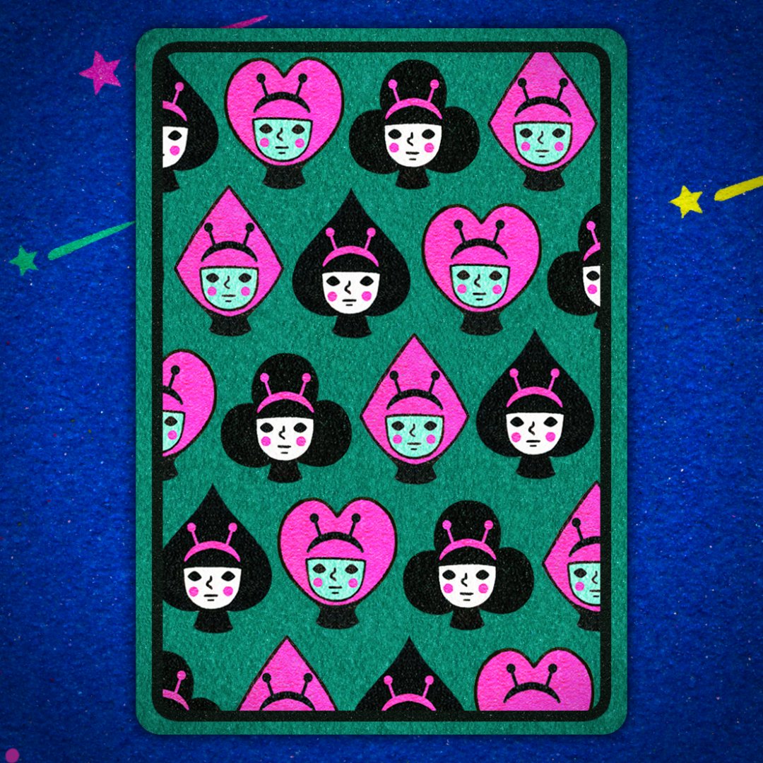 FlickSol's tweet photo. Sit back and enjoy a #cardback on Sunday! ๐ฅฐ
If you haven't tried or even heard of #sandart maybe today's the day to try! #trysomethingnew ๐ซ
Whimsical Universe #deck @naoshisunae ๐คฉ โจ
#flicksolitaire #solitaire #cardgames #playingcards #ios #android #sunae #japaneseart https://t.co/4gkN6jatNv