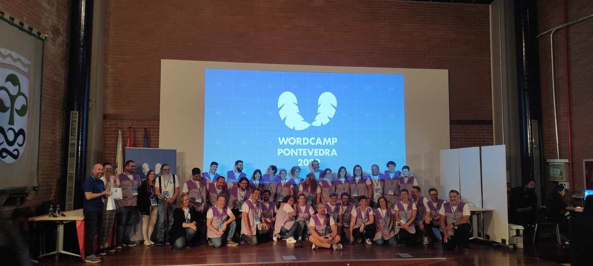 martinpg84's tweet photo. Después de tanto tanto tiempo, por fin he podido asistir a la #PonteWordCamp y reencontrarme con tantos buenos amigos de la comunidad de #WordPress. Me lo he pasado genial, prometo asistir a todas las meetups que pueda. Gracias por vuestro trabajo y esfuerzo voluntarios!! https://t.co/zSSTB5CFJZ