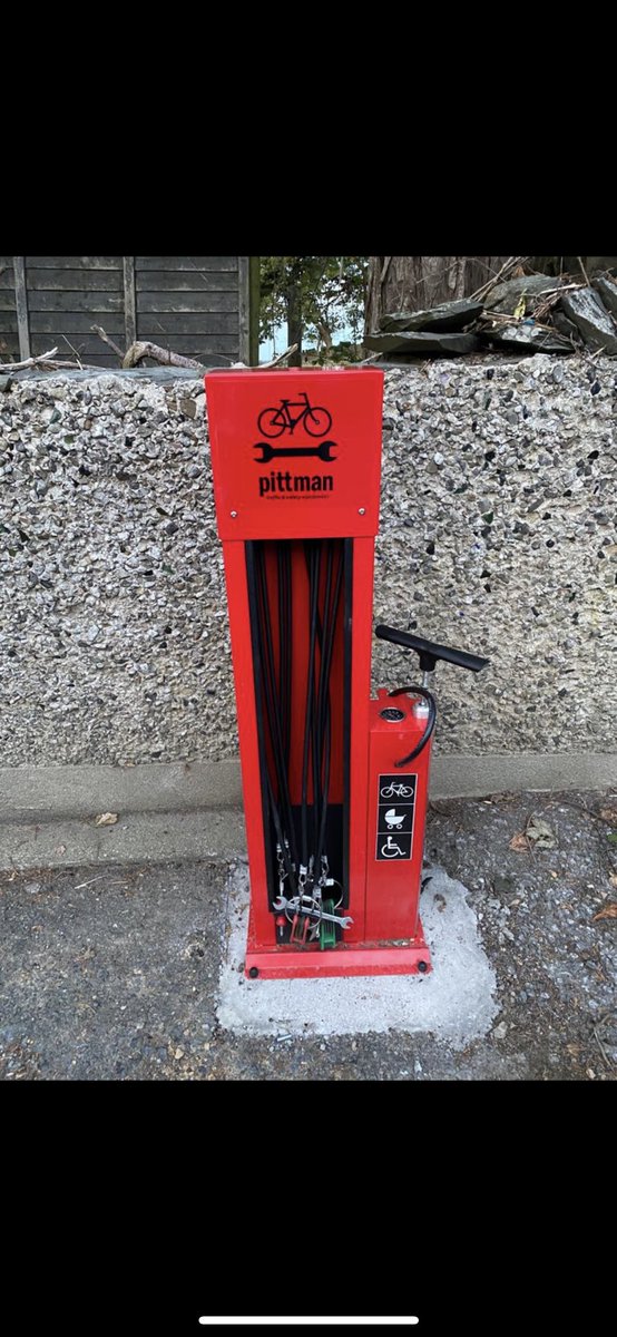 Great to have this for our community many thanks <a href="/meathcoco/">Meath County Council</a> <a href="/StamullenRC/">Stamullen Road Club</a> <a href="/ashwheelerscc/">Ashbourne Wheelers Cycling Club</a> located at Bennett’s , Ardcath for running repairs