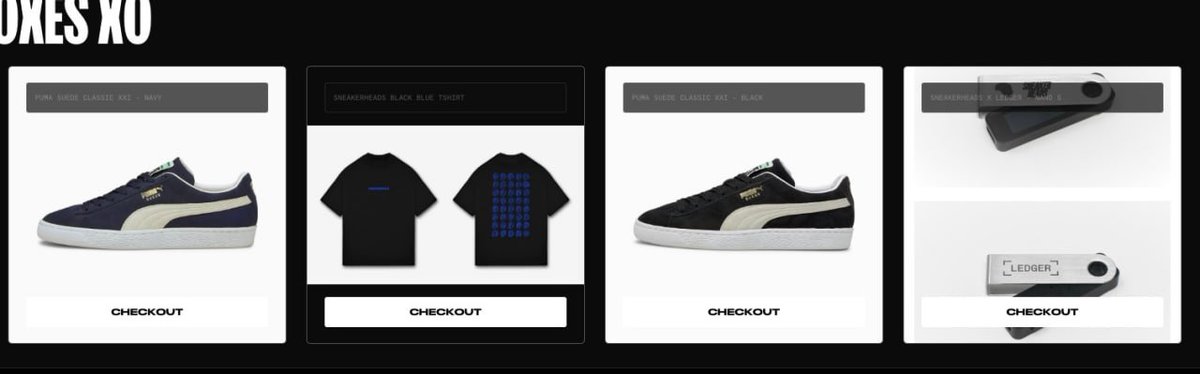 Hey NFT world, check it out! Who can compare to <a href="/sneakerheadsoff/">SneakerHeads</a>?! Right answer - NOBODY! These Mystery Boxes are so dope!
Thank you <a href="/sneakerheadsoff/">SneakerHeads</a> for these amazing rewards! Keep stocking!
#shmysterybox #sneakerheads #NFT