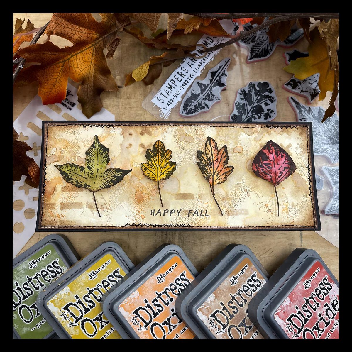 stampers_anon's tweet photo. autumn vibes in full swing 🍂🍁 NEW #timholtzstamps Leaf Prints 2

✂️ #handmade by @nicoscrap

#autumnvibes #slimline #leafprints #crafts #DIY #mixedmedia #onlineshopping #stampersanonymous #timholtz https://t.co/KbfkBg7k0P