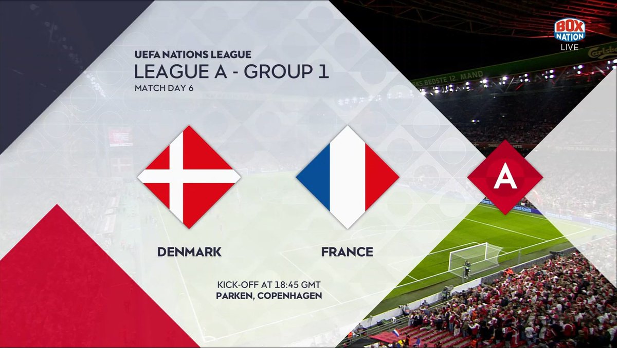 Full match: Denmark vs France