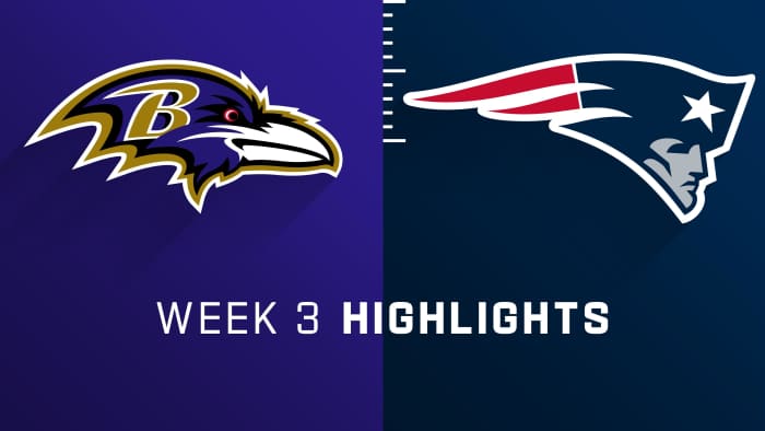 PATRIOTSdotCOM's tweet photo. #BALvsNE full highlights: https://t.co/HURUNmwv2z https://t.co/5jLtezqMzC