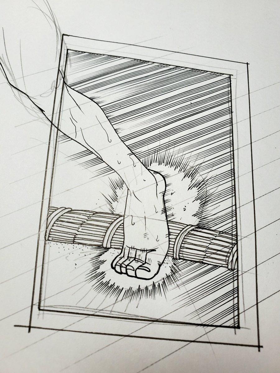 予定の半分しか進まなかった(-_-;)
手強い

気を取り直して今日も背景作業! 
