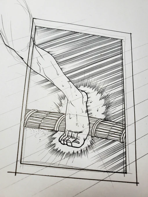 予定の半分しか進まなかった(-_-;)
手強い

気を取り直して今日も背景作業! 