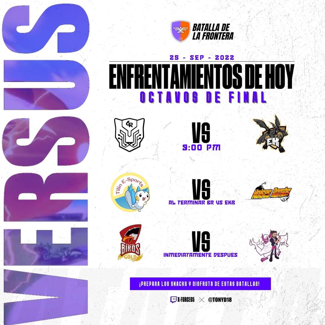 JedmDeluxe's tweet photo. ¡Hoy toca casteito! 

¡Se vienen los 8vos de final de #BDLF y estaré comentando los flamantes encuentros de esta noche!

Acompañanos a traves de https://t.co/zJVeuOcUp4 https://t.co/olf9KSZKFu