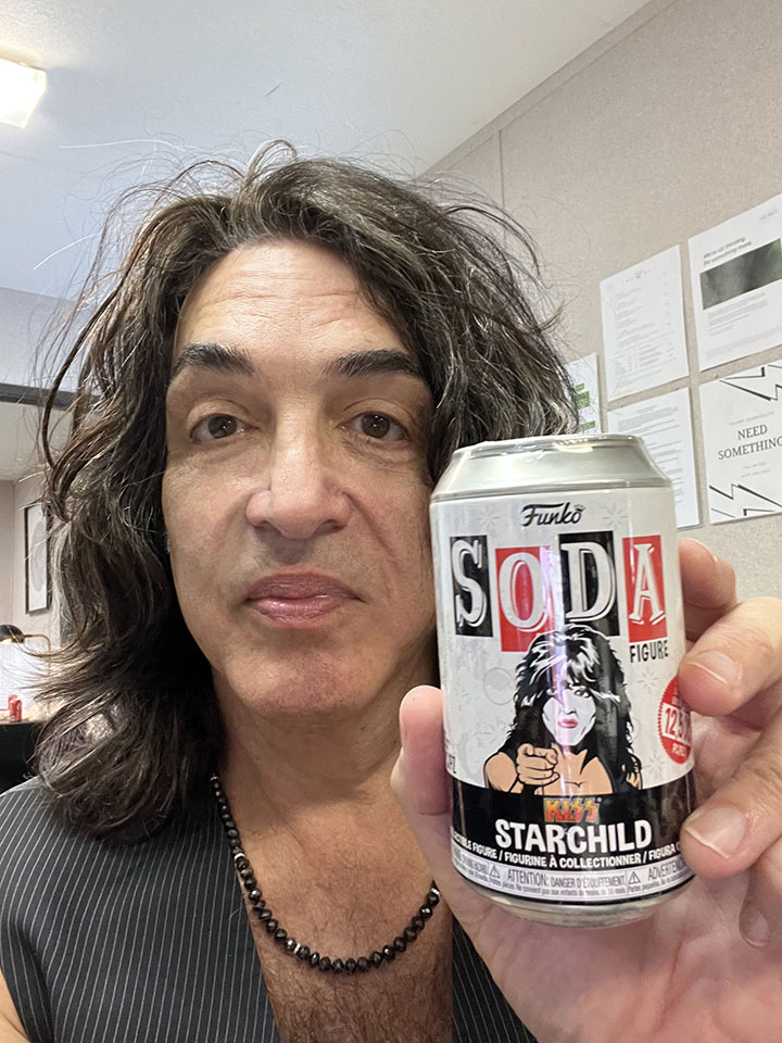 Paul Stanley on X: "Soda?? NO! Funko Starchild ACTION FIGURE! https://t.co/gFzxqt08ms" / X