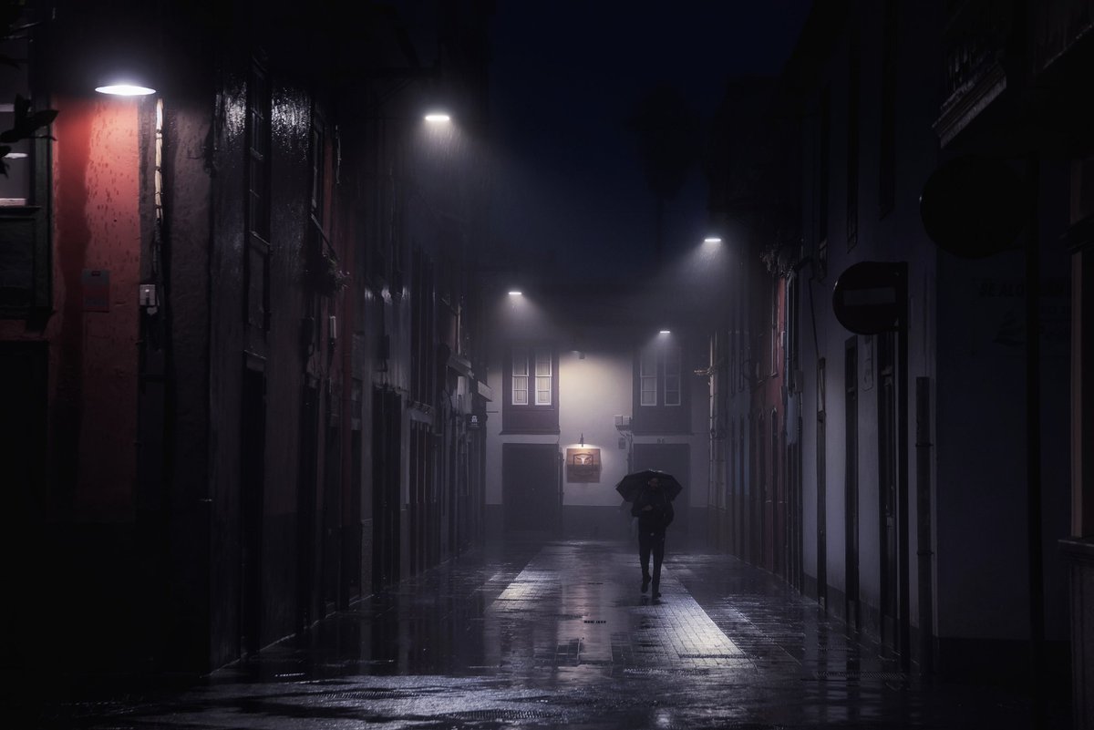 Zeworldphoto's tweet photo. Algunas de las fotos que tomé hace unas pocas horas en #LaLaguna. La niebla nos regaló un ambiente espectacular y dramático 

#Tenerife #Canarias #Lluvias https://t.co/8fZ8QlDrxP
